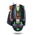 T-WOLF V9 Wired Gaming Mouse 3200DPI 8 Programmable Buttons Breathing Backlight Home Office Mechanical Mouse for Computer Laptop PC Gamer