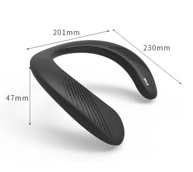 Wireless Bluetooth Speaker Wearable 3D Surround Hanging Neck Small Speaker