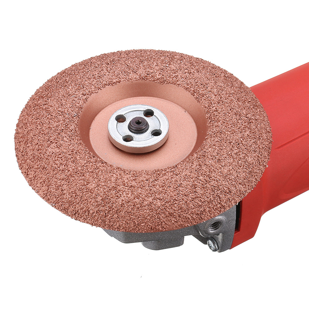 Drillpro Tungsten Carbide Shaping Dish 125mm Diameter 22mm Bore Wood Shaping Disc Wood Carving Disc Angle Grinder Disc