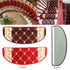 European Style Pastoral Carpet Stair Tread Anti Skid Step Rugs Stair Mats With Magic Paste
