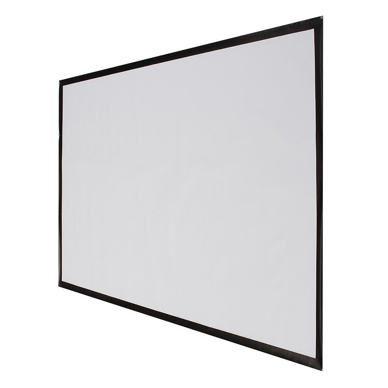 Portable 72 Inch 16:9 PVC Fabric Matte Projector Projection Screen
