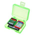 3pcs Yellow White Green Backpacker GK-1CF4SD Portable Memory Card Receiving Box Mobile TF Card Camera CF/SD Storage Card Box