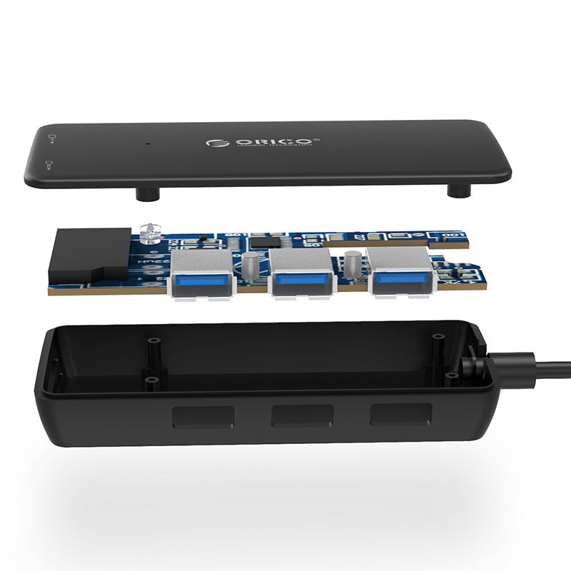 Orico H3TS-U3 High Speed 3USB 3.0 Ports Multifunctional Hub with SD & TF Card Reader