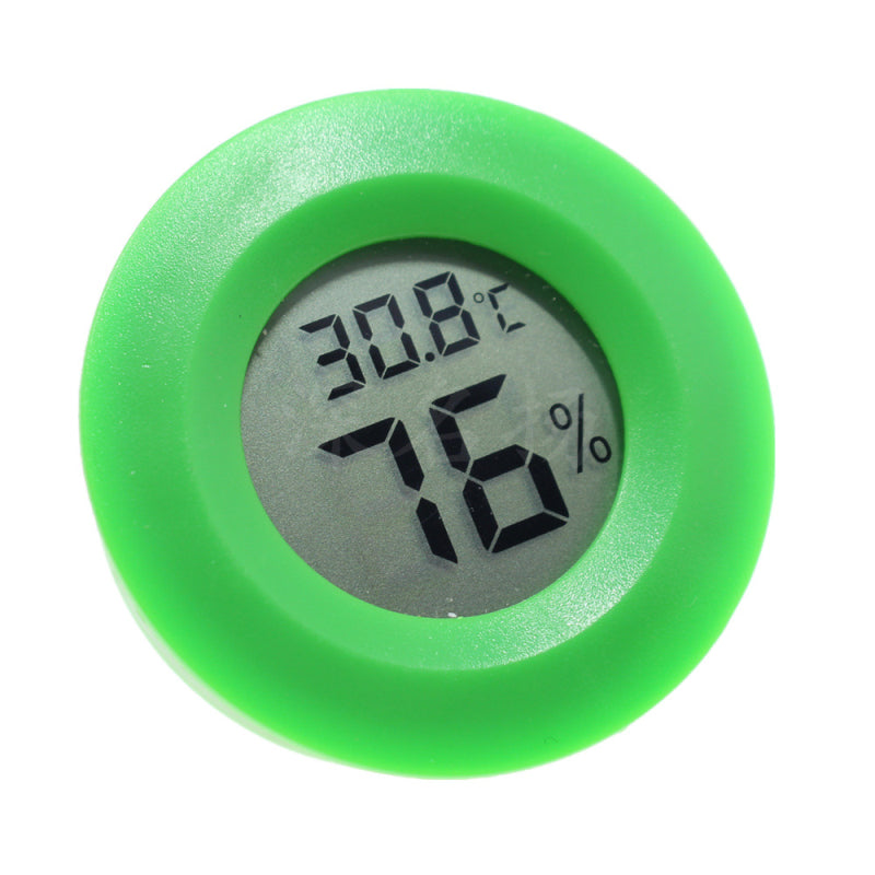 Round Electronic Thermometer And Hygrometer