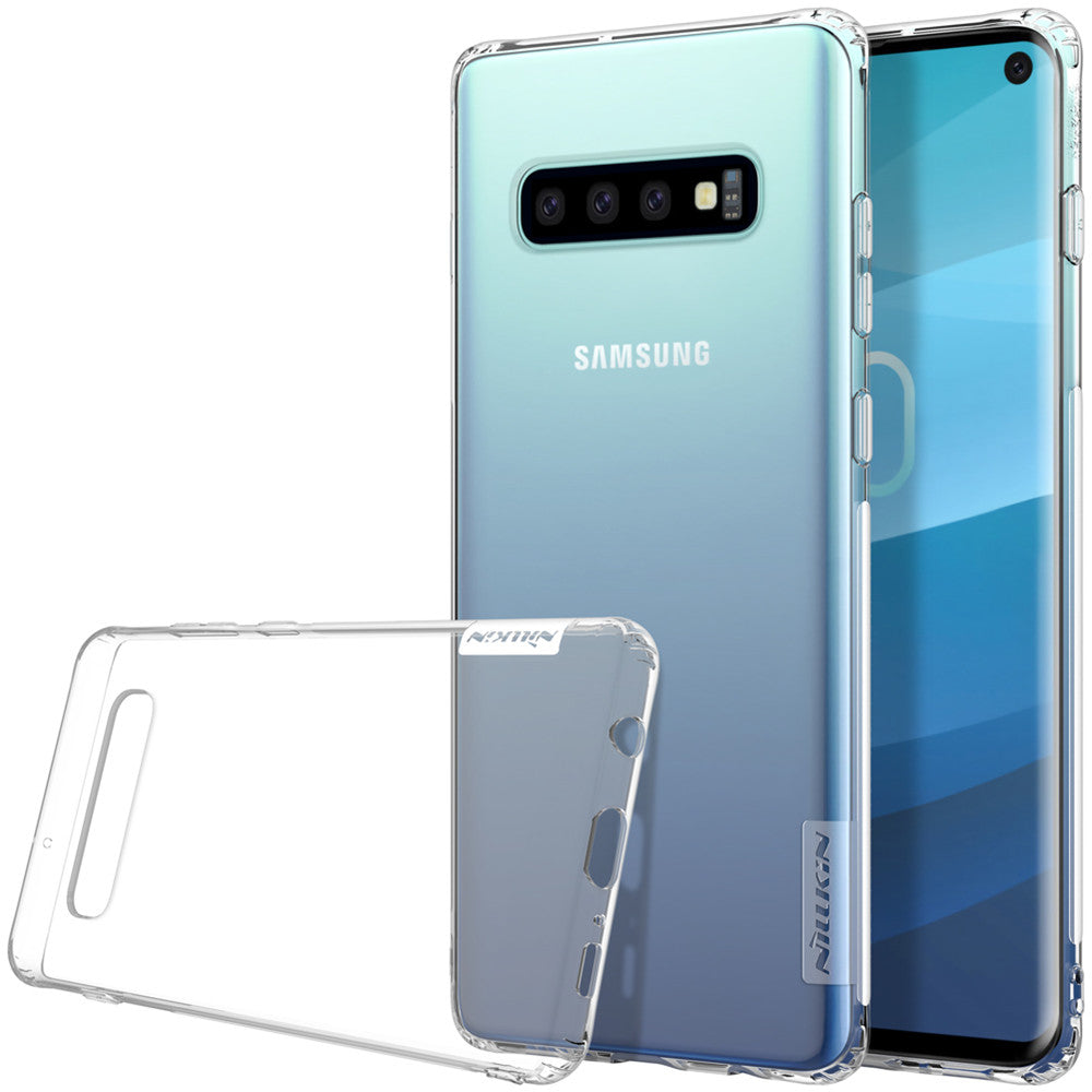 NILLKIN Transparent Shockproof Anti-slip Soft TPU Back Cover Protective Case for Samsung Galaxy S10