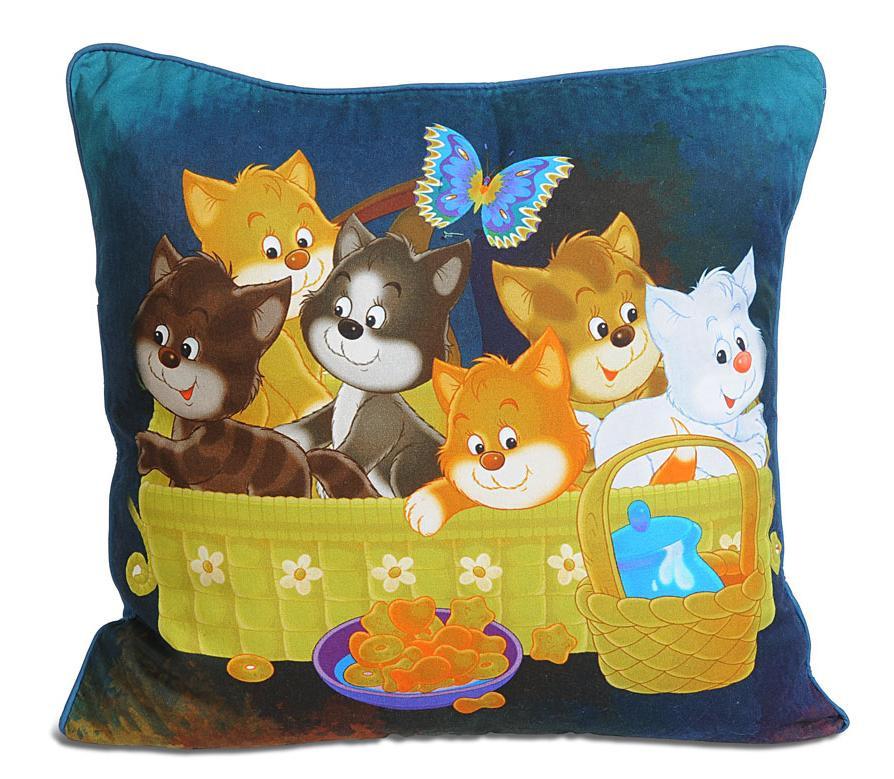 KITTENS KIDS CUSHION COVER - Flickdeal.co.nz