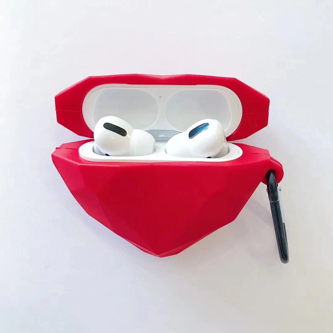 Red Diamond Love Headphone Case