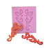 Fondant carving hollow silicone mold