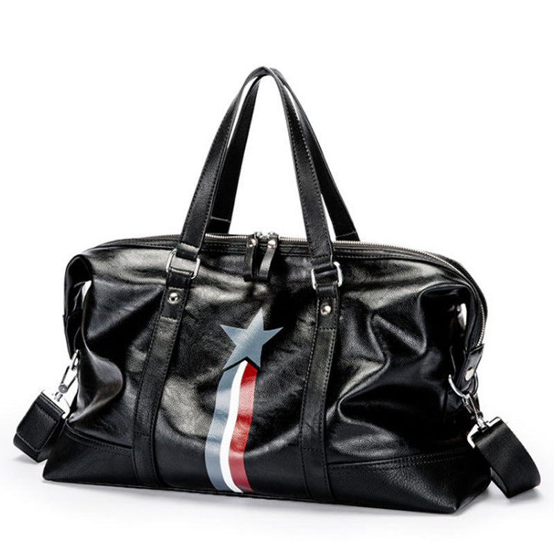Men's waterproof leather handbag