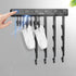 Multi-function Folding Air Dry Rack Hole Free Clothes Rack Balcony Sock Dry Rack for Indoor Clothes Hanger
