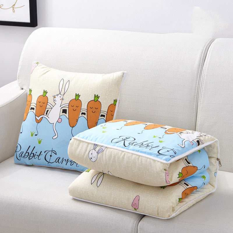 Car cartoon style pillow quilt