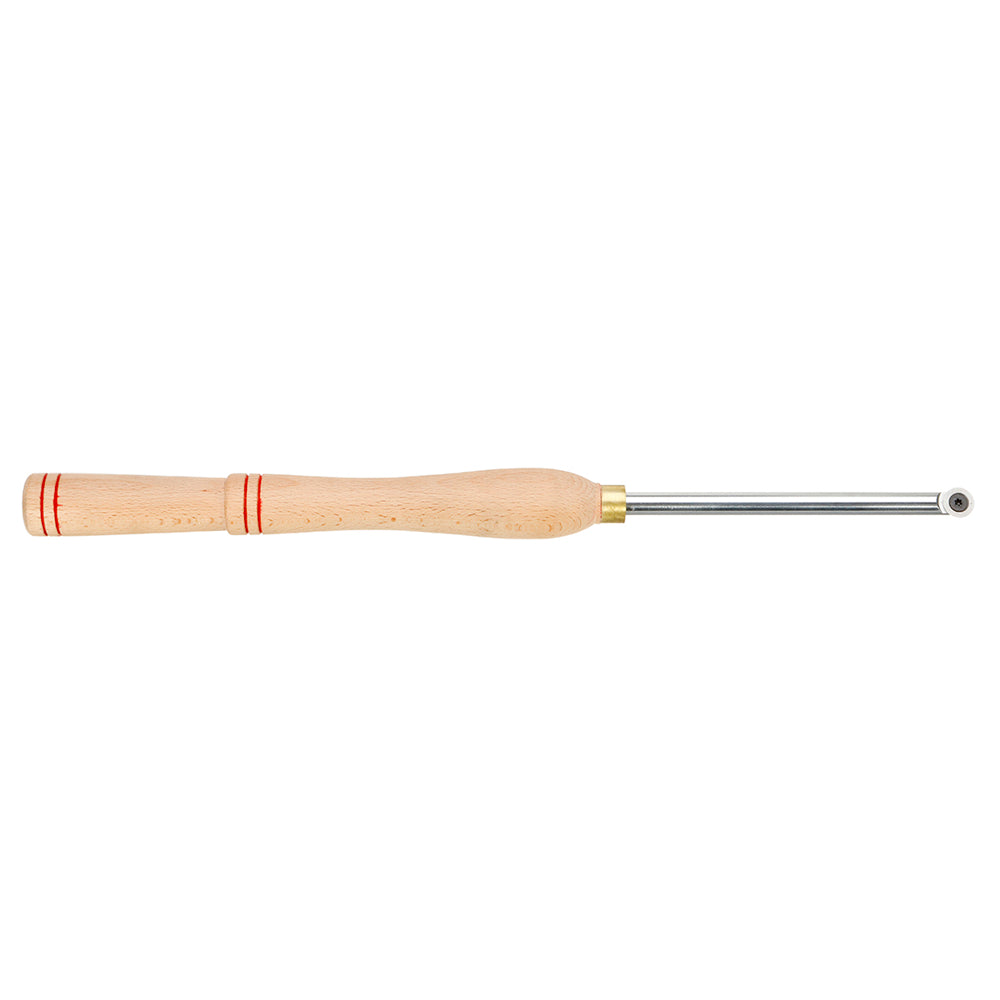 R8 Wood Turning Chisel Woodworking Carving Tool With Carbide Insert Wooden Handle Hand-held With Wrench