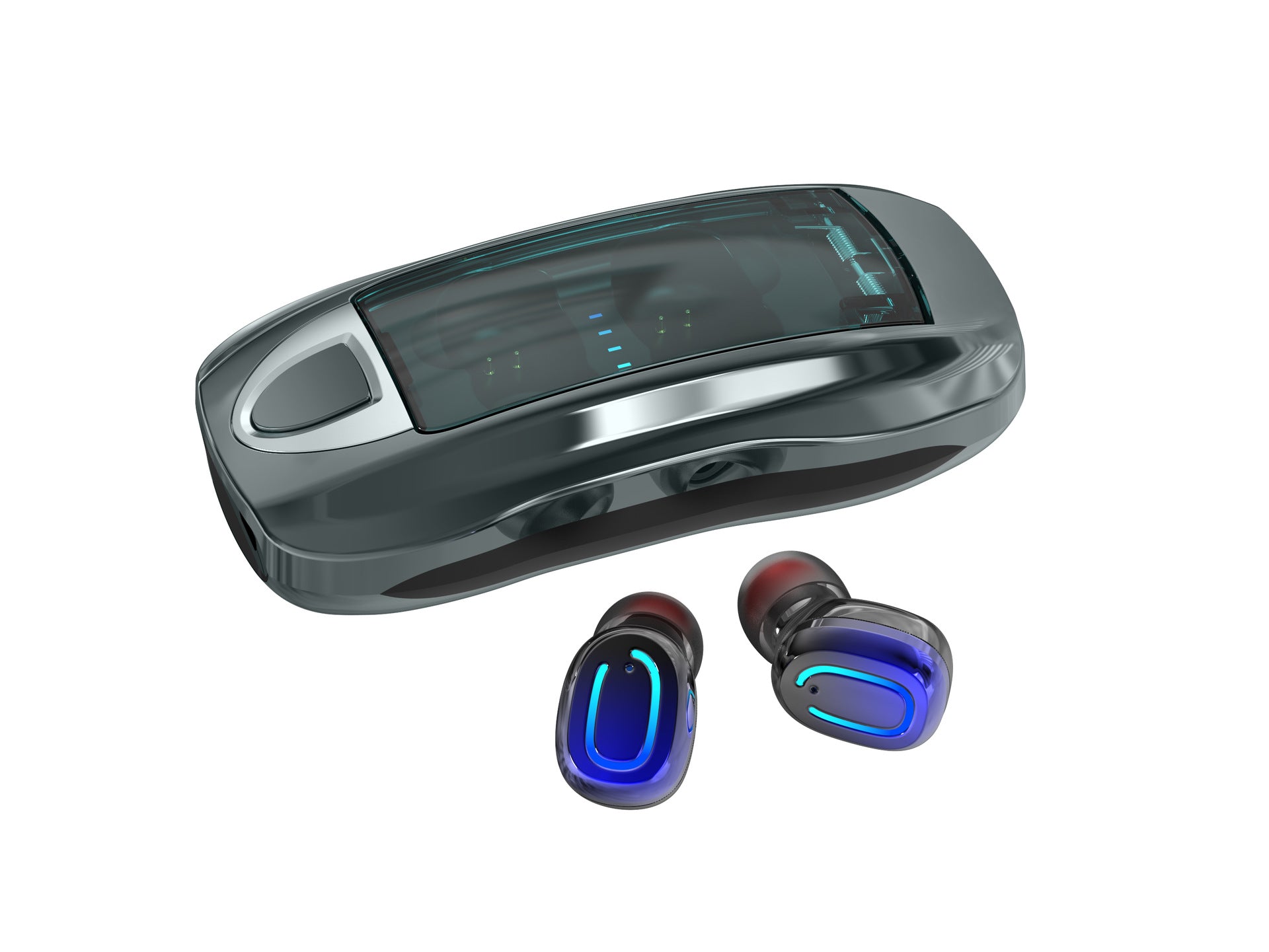 Cool plating TWS5.0 Bluetooth headset