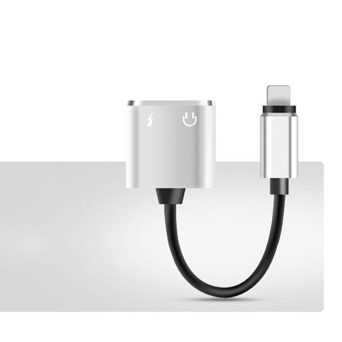 Mobile phone adapter to listen to songs two in one