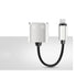Mobile phone adapter to listen to songs two in one