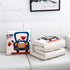 Car cartoon style pillow quilt