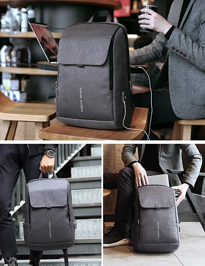 USB backpack men's daily leisure multi-function computer bag