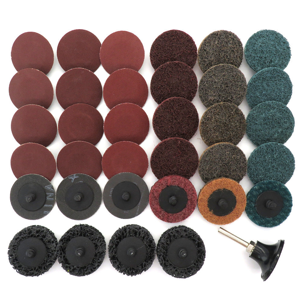 35 sets of torque sand disc polishing spiral sand disc
