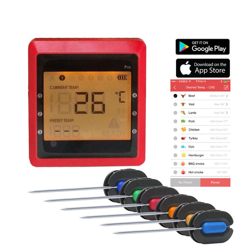 Home Wireless Probe Baked Food Thermometer