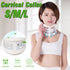 S/M/L Breathable Cervical Collar Neck Support Portable Detachable Neck Orthosis Brace