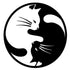 Reflective Personality Cartoon Cat Car Sticker
