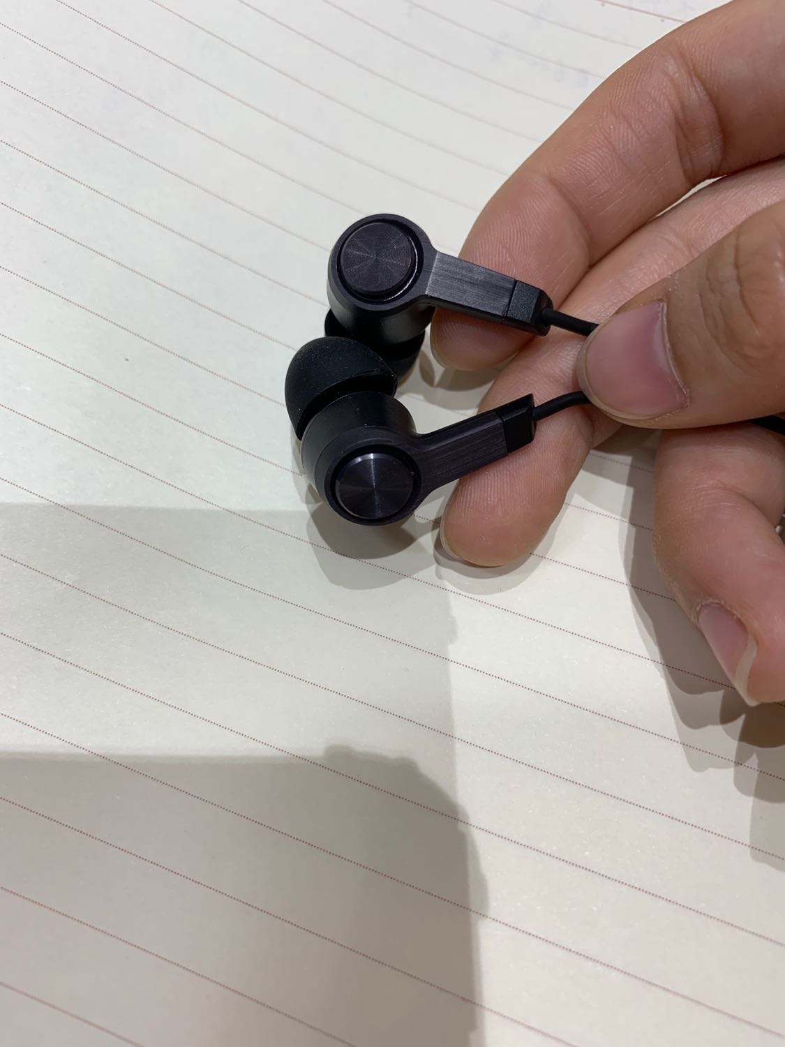 New Empty Titanium Headphones Meter Five Earphone Boxed Wire Control Into The Headset