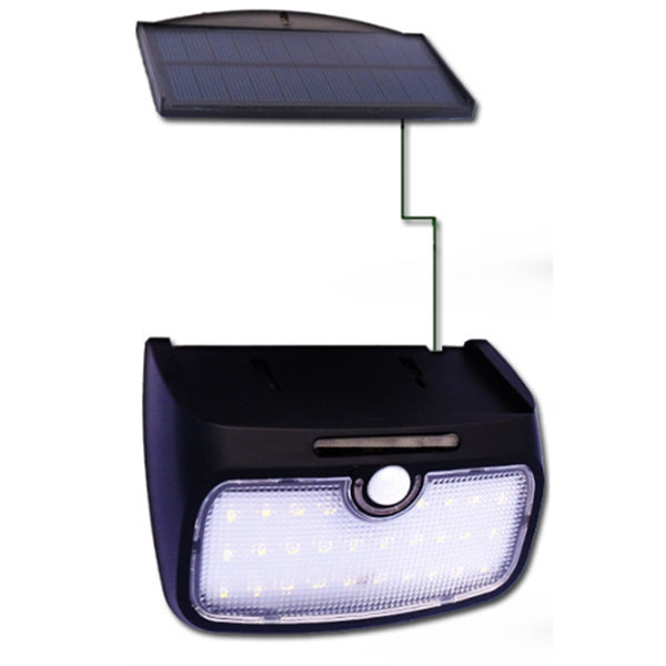 Detachable 28 LED Solar Power Sensor Wall Light  Waterproof Outdoor Yard Garden Lamp