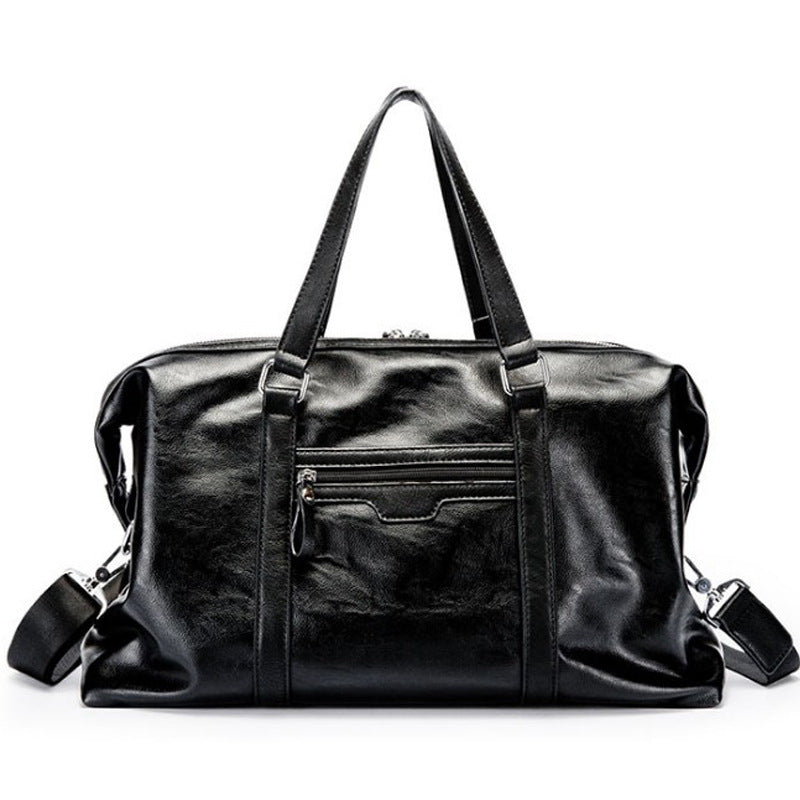 Men's waterproof leather handbag