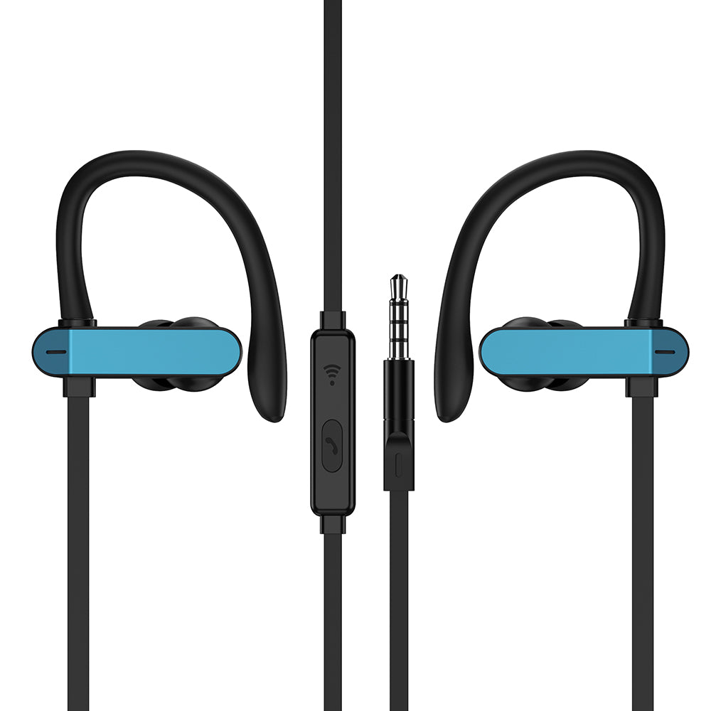Compatible With  Earphone PTM TS27 Sport Running Anti Drop Headset Ear Hook Stereo Earbuds With Mic Headphone For Phone  Xiaomi Universal