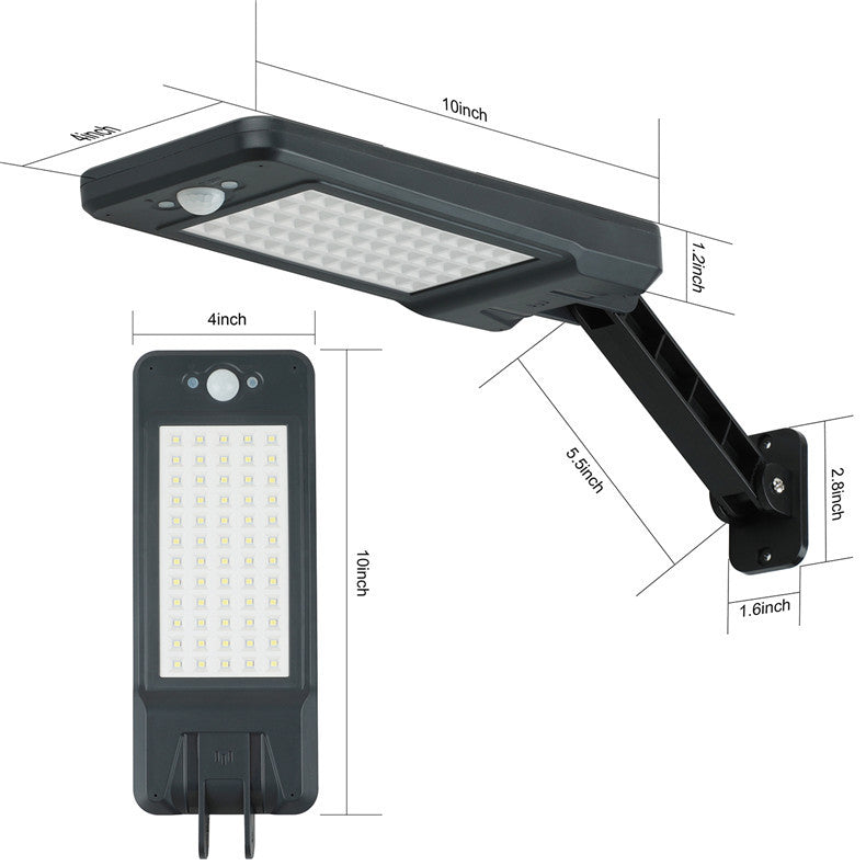 Solar Street Light LED Waterproof Garden Wall Light
