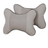 Automobile leather headrest neck protection pillow