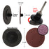 35 sets of torque sand disc polishing spiral sand disc