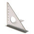 Stainless Steel 90 Degree 45 Degree Multifunctional Woodworking Ruler