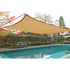Top Sun Shade Sail Shelter Net Outdoor Garden Car Cover Awning Canopy Patio