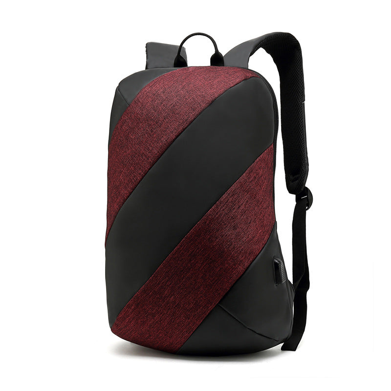 Casual anti-theft backpack male