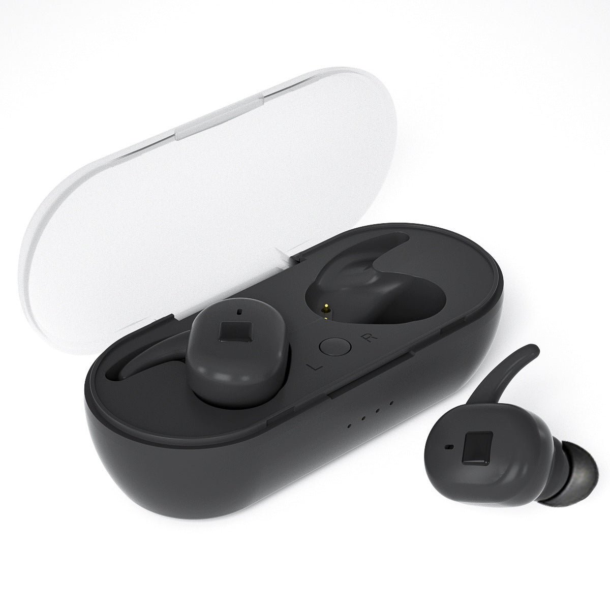 Bluetooth 5.0 Wireless Stereo Earphones Earbuds In-ear Noise Reduction Waterproof Headphone Headset With Charging Case