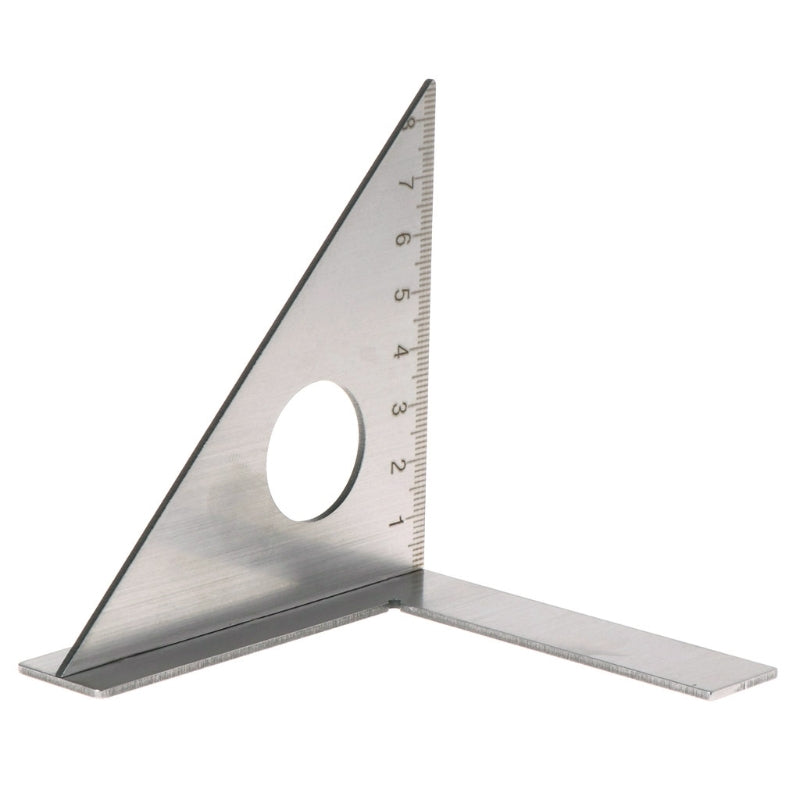 Stainless Steel 90 Degree 45 Degree Multifunctional Woodworking Ruler