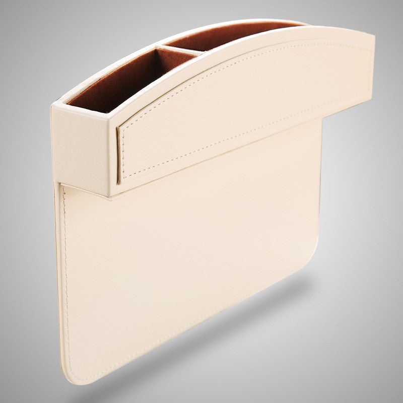Car seat slot leak proof mobile phone storage box