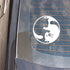 Reflective Personality Cartoon Cat Car Sticker