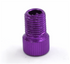 Color aluminum alloy cycling valve adapter