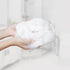 Qualitell Shower Cleaning Towel Bath Shower Sponge Elongated Bathing Tool Body Cleaning Bath Ball Elastic Mesh Easy Foam for Spa Bath Shower