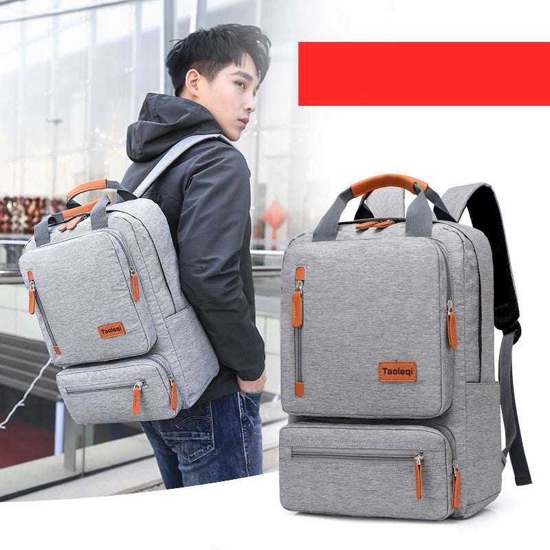 Laptop Female Student Schoolbag Men's Business And Leisure Travel Backpack