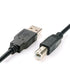 Pure Copper Black USB Printer Cable