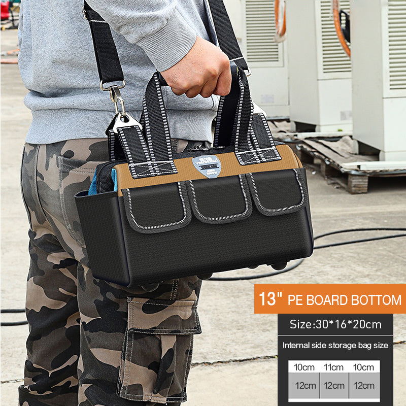 Thick Wear Resistant One Shoulder Canvas Small Tool Bag
