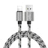 Nylon Braided Lattice Resistant Mobile Phone Data Cable Charging Cable