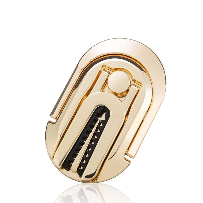 Multifunctional Creative Oval Alloy Mobile Phone Ring Buckle