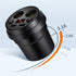 Multi-function Cigarette Lighter Digital Display Multi-mouth Cup Type Car Mobile Phone Car Charger