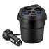 Multi-function Cigarette Lighter Digital Display Multi-mouth Cup Type Car Mobile Phone Car Charger