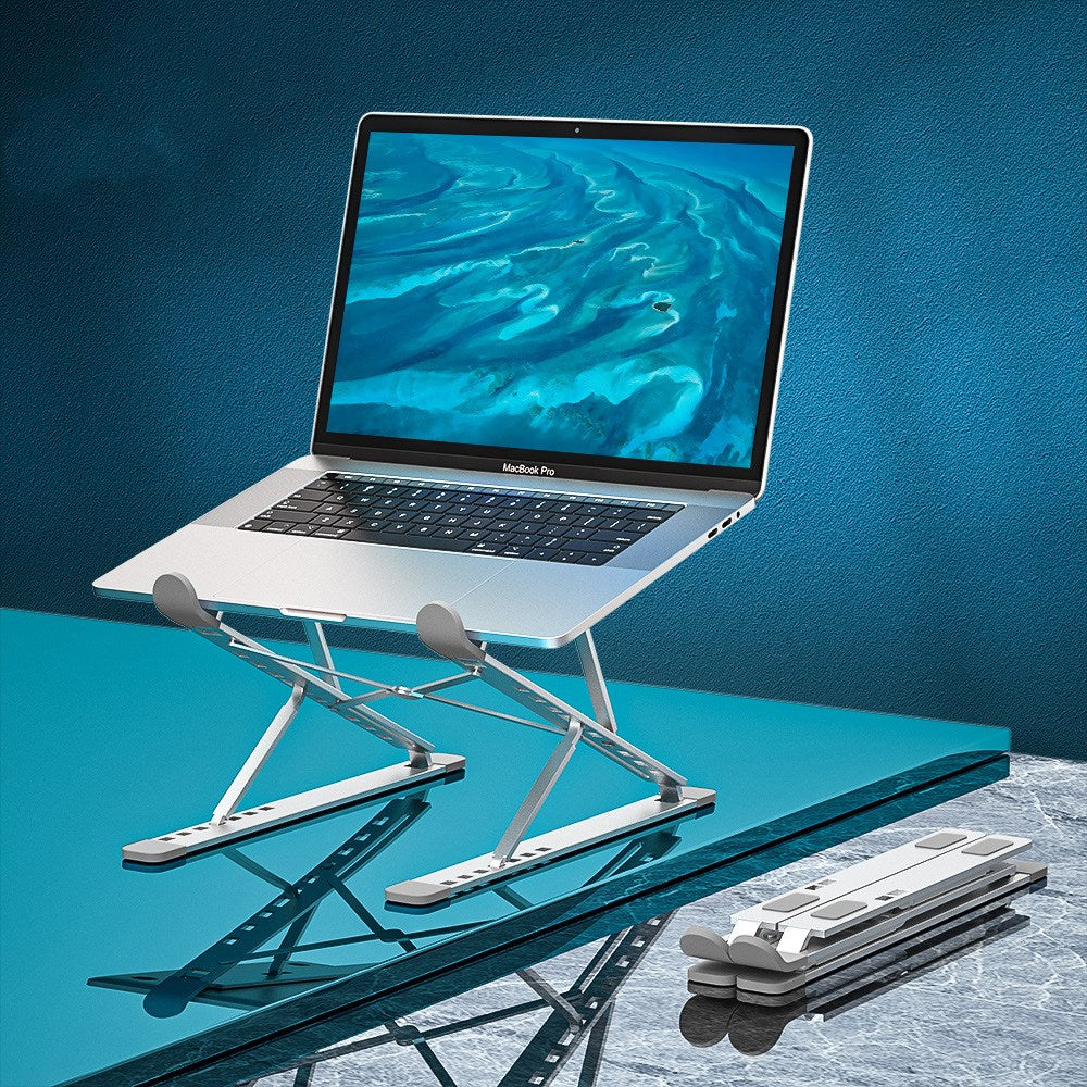 Compatible with Apple , Double-layer Laptop Bracket Aluminum Alloy Bracket