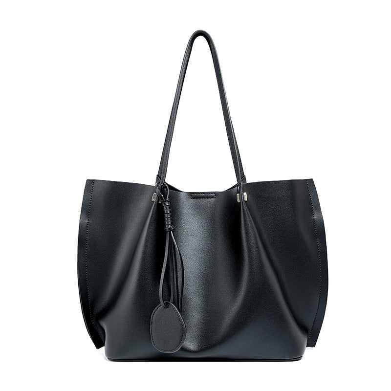 Tote Bag Large Capacity Shoulder Bag Cowhide Female Bag